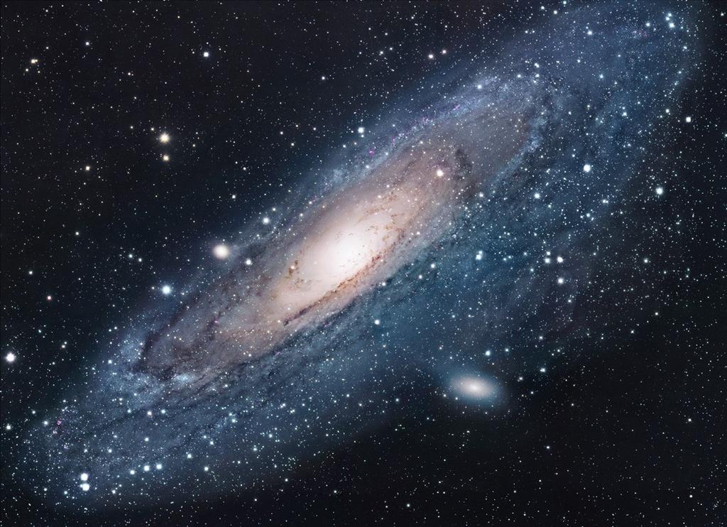 Andere sterrenstelsels De Andromeda nevel: het meest