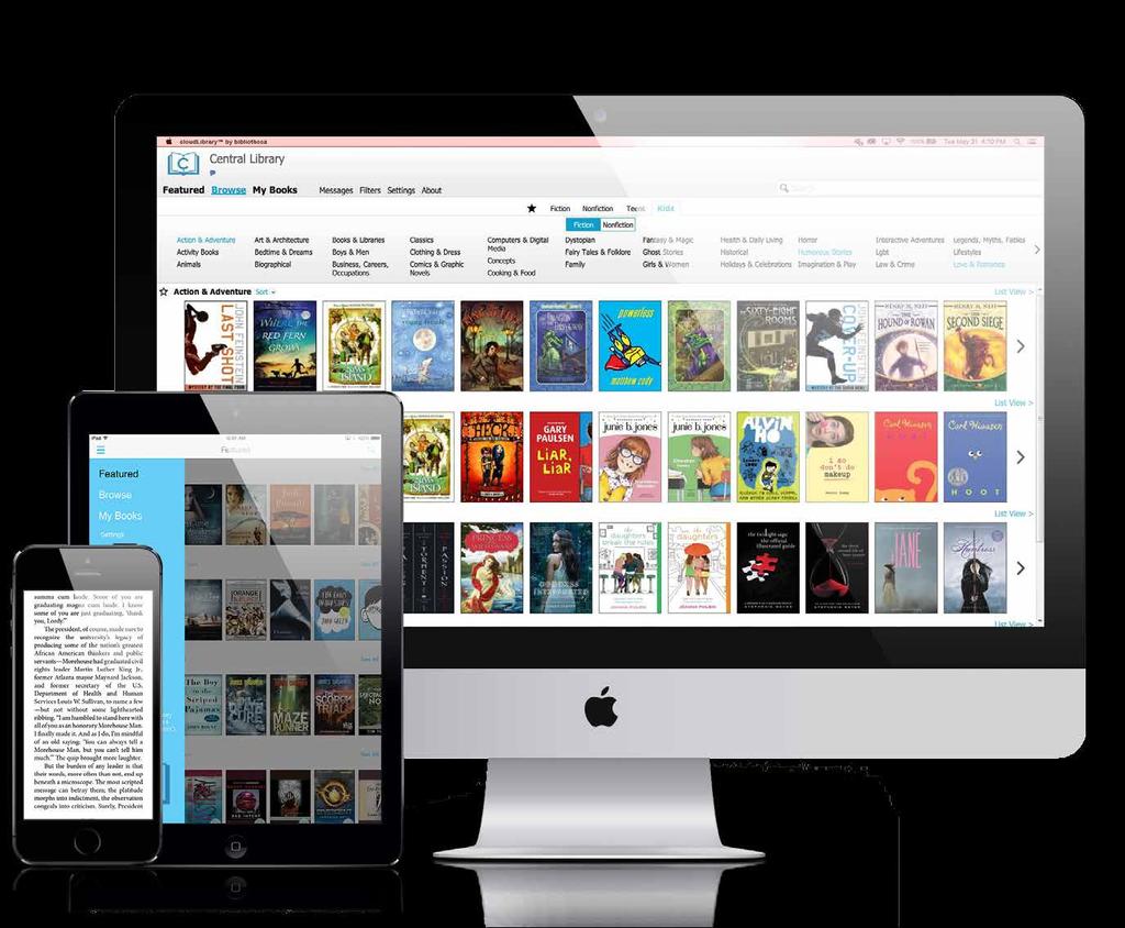 Hoeveel meer zou je kunnen doen met cloudlibrary? cloudlibrary, onze e-boek- en e-audio-oplossing, is speciaal ontworpen om aan de veranderende behoeften van de openbare bibliotheken te voldoen.