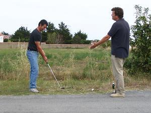 Didier leerde Hemko over oesterkweken en Hemko leerde Didier golfen.