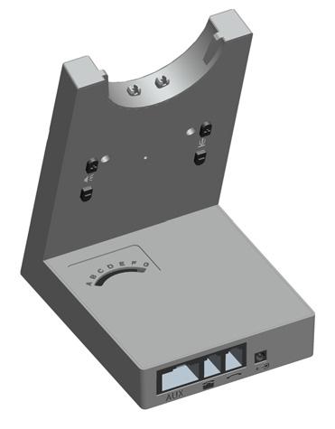 Een duidelijke kiestoon instellen 1. Zet de headset op. 2. Genereer een kiestoon door op de headsetknop op de bureautelefoon te drukken of door de hoorn van de bureautelefoon op te tillen. 3.