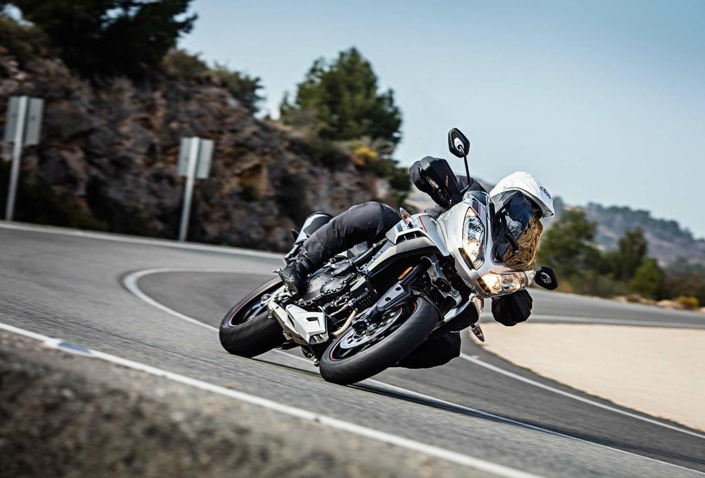 De Triumph Tiger Sport is DE motor voor de veelzijdige motorrijder, of