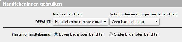 4 Instellingen Webmail 4.