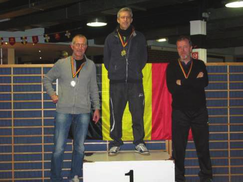 medaille: Bernard Dormal (Den Hoek) Enkel Veteranen +40 Gouden medaille: Marc