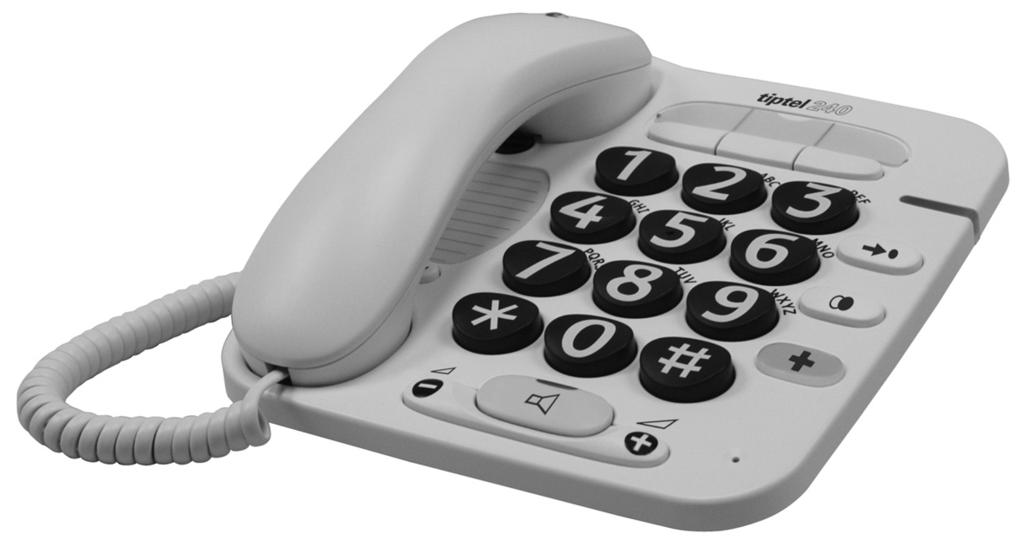 Gebruiksaanwijzing (NL/B) Ergonomische telefoontoestel met