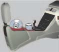 transpondersleutel en Elektrisch bediende bestuurdersstoel* In alle transpondersleutels kunnen stoelinstellingen voor verschillende bestuurders worden opgeslagen.