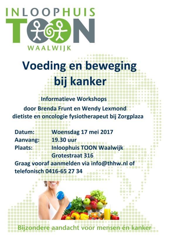 Uitgebreide informatie voor eregasten kunt u aanvragen bij Myriam Söder via Inloophuis TOON of mail naar: info@thhw.nl. Muziek in de tuin bij Inloophuis TOON op 21 mei van 14.00 uur tot 16.