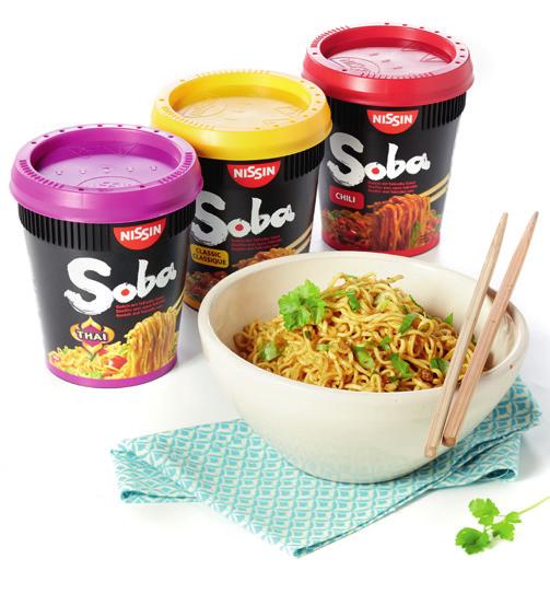 NISSIN soba noodles vanaf 87 g naar keuze 2 DE AAN HALVE PRIJS ** vb.