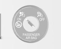 Stoelen, veiligheidssystemen 47 Airbag deactiveren Wanneer u een kinderveiligheidssysteem op de voorstoel gebruikt, moet u het airbagsysteem van de passagier deactiveren.