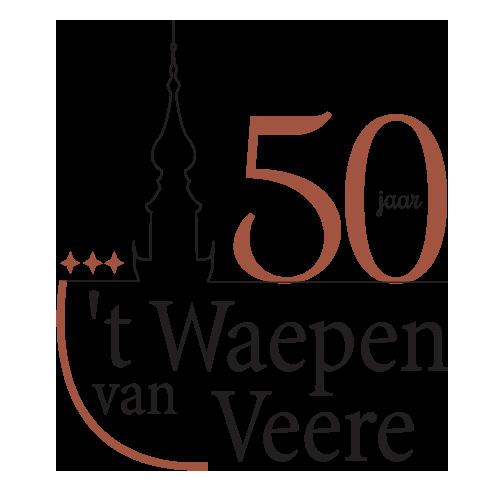 Jubileum Menu 50 Jaar 't Waepen van Veere Om op ons jubileum te kunnen toasten krijgt u vooraf een glas bubbels van het huis.