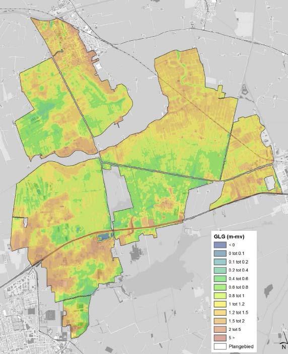 De kernen Zuidhorn en Leek, aan de rand van het plangebied, liggen op zogenaamde gasten (zand- en keileemruggen die zijn gevormd in de voorlaatste ijstijd) en beduidend hoger dan de omgeving.