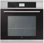 met combimagnetron, type MAG740MAT luxe oven met full touch control en LCD bedieningspaneel leverbaar vanaf maart 2013 energieklasse A+ inhoud 60 liter 5 insteekniveaus 1 x 25 W lampen in ovenruimte