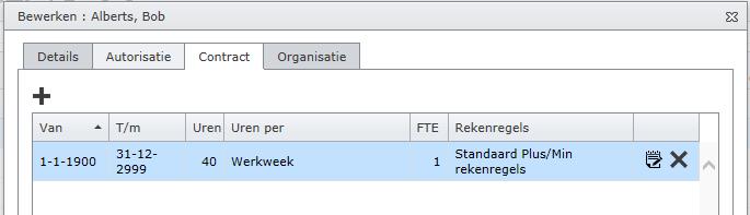 U kunt kiezen uit de volgende autorisatie profielen: - Medewerker - Manager - Beheerder Zie paragraaf 2.