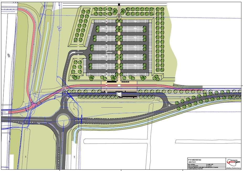 Project 4 P+R Meerstad Dit project is gekoppeld aan de realisatie van project 20 Eemskanaalzone. De Eemskanaalzone is de route waarmee P+R Meerstad richting Groningen zal worden ontsloten.