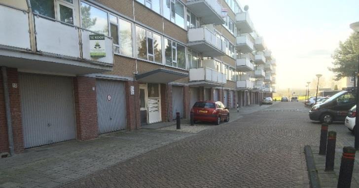 Praktijkvoorbeeld 4 Galerijen en balkons flat 4 verdiepingen.