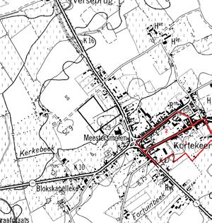 De aansluitende gebieden zijn eveneens landschappelijk waardevol agrarisch gebied en parkgebied behalve ten noordoosten langsheen de N8 waar een woongebied met landelijk