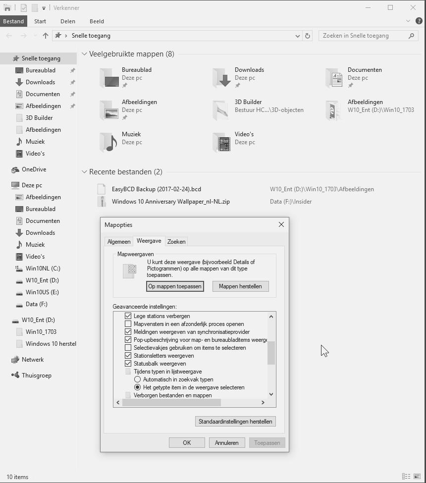Windows Instellingen (5) Reclame
