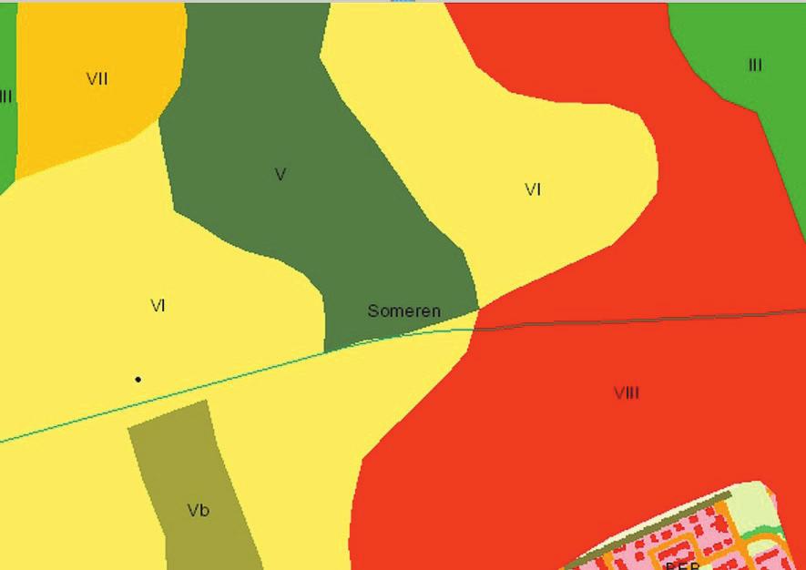 BODEM EN WATER Bron:BISNederland. Uitsnede kaart: Bodemdata.nl. Plangebied. Bron: BISNederland. Uitsnede kaart: Bodemdata.nl. Plangebied. De bodem bestaat uit sterk lemig zand met zand als ondergrond.