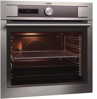 MaxiKlasse -oven met XXLovenruimte NaviSight -interface voor maximale bediening van de geavanceerde ovenfuncties SoftMotion om zachtjes de ovendeur te sluiten ProFrame in inox voor kwalitatief