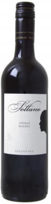 Malbec - Shiraz Sottano Druiven 85% Shiraz 15% Malbec Mendoza ligt in centrale gebied aan de voet van de Andes. Wijngaarden liggen op een hoogte van 850m. Ondergrond van zand, klei en arduin.