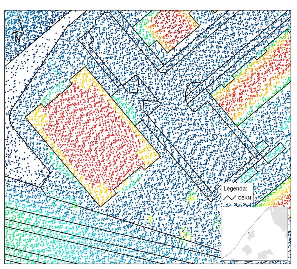 Kwaliteitsdocument laseraltimetrie, Deel 2: projectgebied Kust