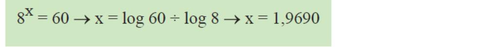 We gaan gebruik maken van de volgende formule: c mag een willekeurig getal zijn, we kiezen natuurlijk een grondtal dat op onze rekenmachine zit dus met c = 10 wordt onze