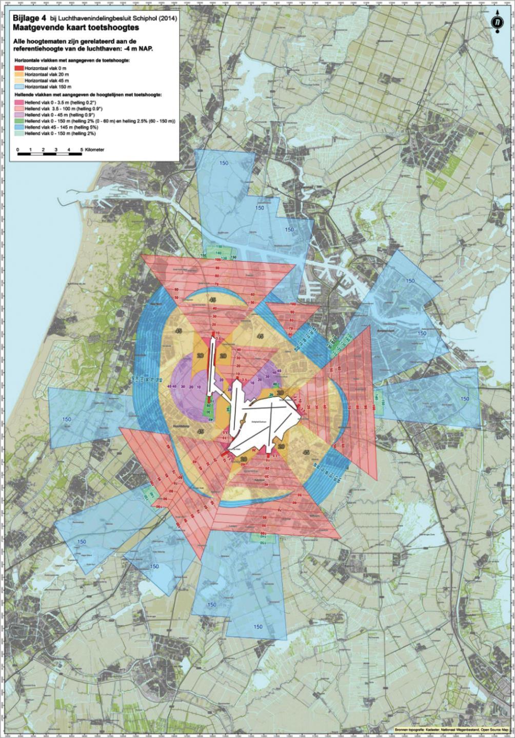 De locatie van de op te richten meetmast ligt binnen de toetsingsvlakken behorende bij de communicatie-, navigatie- en surveillanceapparatuur van Luchtverkeersleiding Nederland.