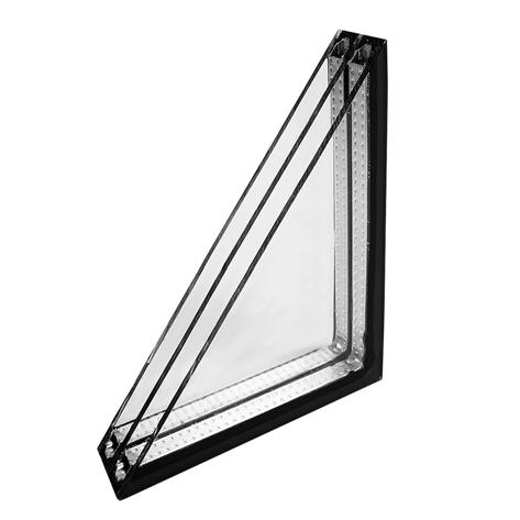 1.2.8.3 TAD / TSD TAD: Drievoudig glas, dubbele dichting, 3 x 2,8 mm, buiten- & binnenfolie SAN krasbestendige coating.