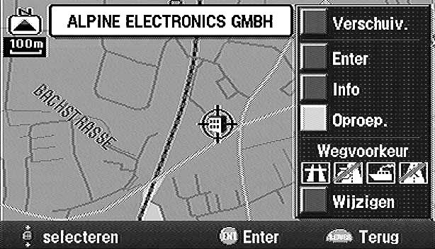 Overige Automatisch kiezen Indien uw navigatiesysteem is aangesloten op de Nokia 6090 (GSM 900 Voertuigtelefoon), kunt u automatisch bellen naar de "Nuttige adressen" (POI) en "Geheugenpunten" die