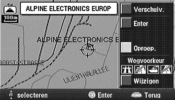 Hou er rekening mee dat de telefoonnummers op de disc kunnen worden gewijzigd en bijgevolg niet altijd juist zijn. Automatisch kiezen vanaf een POI item te laten verschijnen.