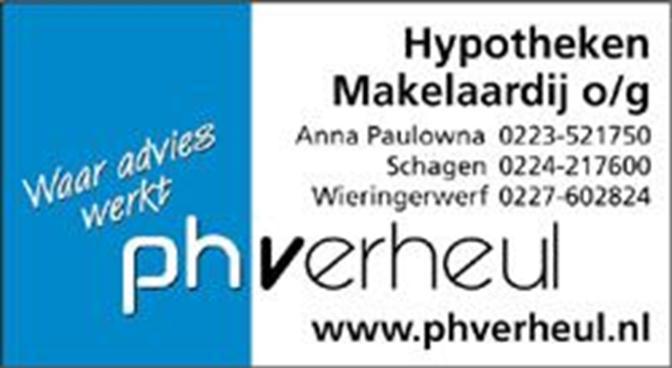 Verheul FOM Consultancy WEA accountants & adviseurs Douma Agrarische Verzekeringen Interflow ReMax Hoorn Arnold Goedegebure Wigbout & Wigbout