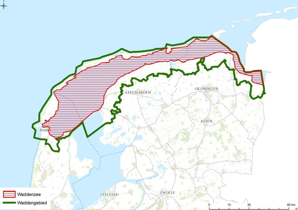 19 gebied rondom de Waddenzee als Waddengebied aan.