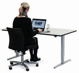 Werktafel voor staand/zittend werken Ropox Ergo Desk Tafels