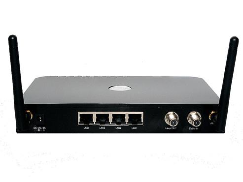 Een andere ontwikkeling is de komst van de Echobox adapter die geïntegreerd is met een dualband access point. Deze Echobox/AP biedt 4 LAN Gbit poorten en twee WiFi bereiken (2.