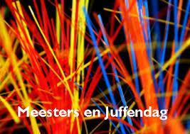 Meester- en juffendag Vrijdag 5 juni is er de meester- en juffendag. Deze dag vieren alle meesters en juffen tegelijkertijd hun verjaardag.