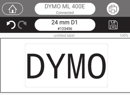 De app DYMO Connect ophalen Download en installeer de mobiele app DYMO Connect die in de App Store van Apple of de Google Play Store