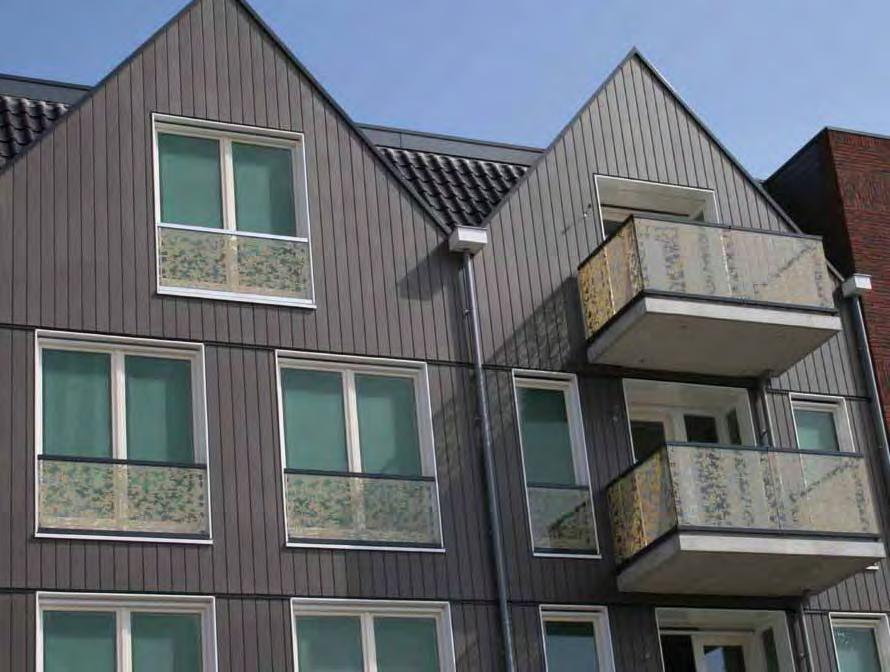 referentieproject De griend Volendam 50 appartementen en winkelcentrum Bij de eigentijdse architectuur van het appartementencomplex De griend is veel aandacht besteed aan ruimte, transparantie,