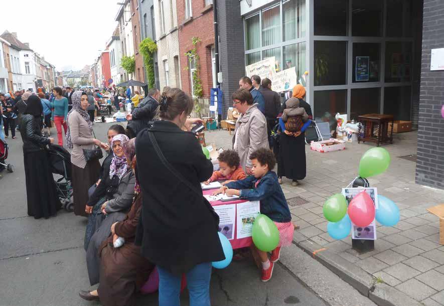 Samenwerking met buurtorganisaties De Buitenschoolse Opvang maakt deel uit van de buurt en wil er ook een weerspiegeling van zijn.