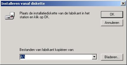 U kunt het stuurprogramma in de volgende mappen van de cd-rom selecteren: PCL5e - Windows 95/98/ME: \Pcl\Drivers\dutch\printer\pcl5e\win9x_me - Windows NT 4.