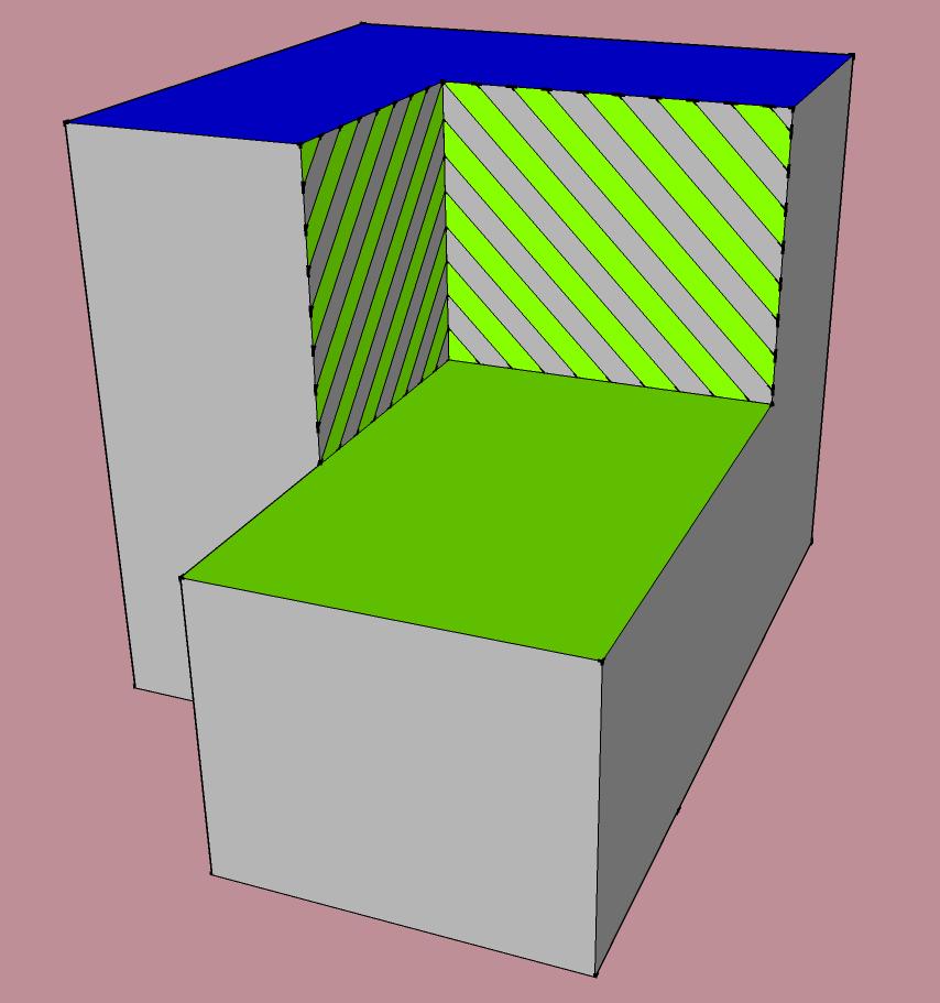 Geprojecteerde horizontale