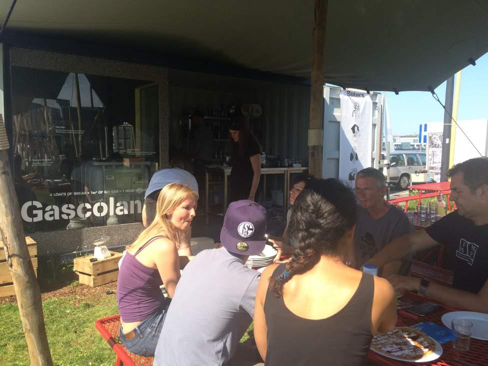 Workshop brood naar biogas De tweede workshop werd gegeven door Roel Schoenmakers van Cascoland.