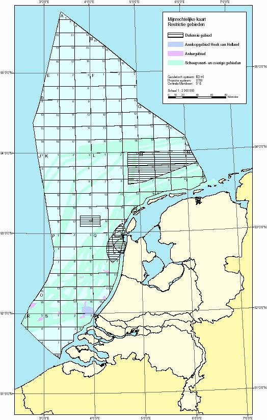 Figuur 1.4 Mijnrechtelijke Kaart (situatie 1 januari 2004).