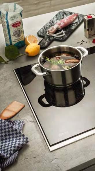 Door de TwistPad Fire te draaien, regel je de temperatuur van deze kookzone. Ook bij het reinigen heeft deze bediening voordelen.