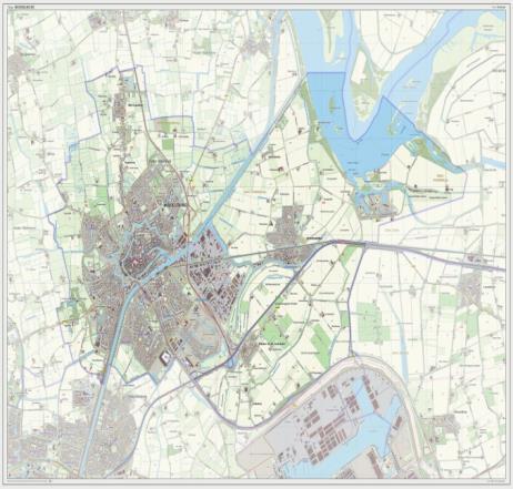 Geografie Figuur 67 Ligging gemeente Middelburg.
