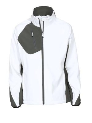 2423 SOFTSHELL JAS VOOR DAMES ProJob 642423 lichte en ademende softshell ritssluiting tot bovenaan de kraag met