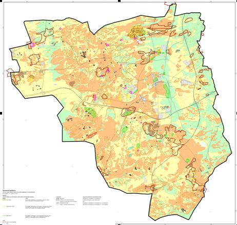 Archeologische beleidskaart landschapselementen zijn: oude (boswachters)woningen, grafheuvels, zand- of leemkuil, bakhuis, galgenberg, ijzerkuil en zaagkuilen.