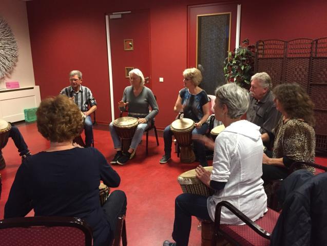 Djembe Op 28 maart was al weer de laatste les Djembe.