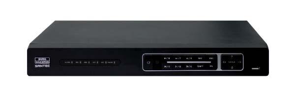 Nieuw bij SANTEC Videorecorder & Server HD Tribrid videorecorder De HD Tribrid Videorekorder uit de STVR-Serie kunnen analoge, IP en HD-CVI videosignale verwerken.
