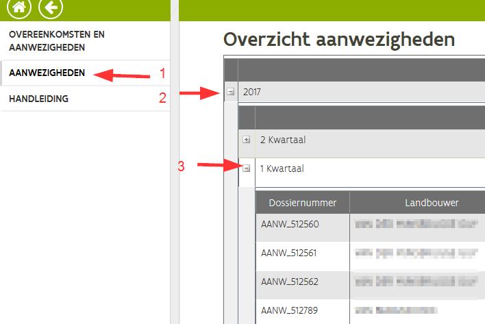 Als de aanvraag correct is ingediend krijgt u een bevestiging van indiening.