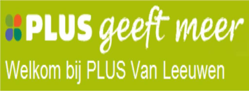 este sportieve voetballers, Het is weer zover. Het PLUS Van Leeuwen E & F toernooi staat op het programma. Mijn naam is Robert van Leeuwen, ik ben de eigenaar van PLUS van Leeuwen uit Den Hoorn.