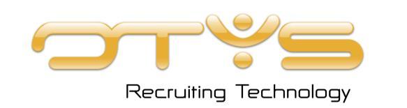 OTYS Recruiting Technology OTYS Academy E: academy@otys.nl Datum 8-8-2013 Adres- en contactgegevens OTYS Nederland Landjuweel 52 3905 PH VEENENDAAL U kunt ons op werkdagen telefonisch bereiken van 09.